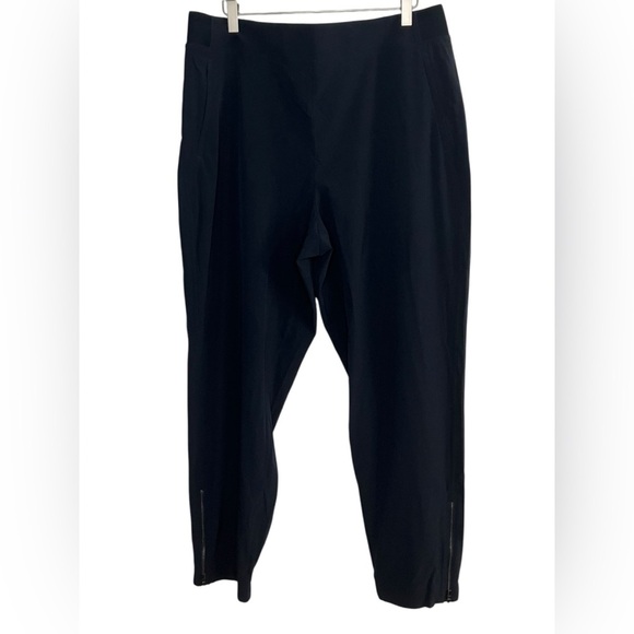 Athleta Brooklyn Heights High Rise Jogger Pants Travel Work Comfort Blue 16 - Picture 11 of 11